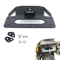 Uchwyt tablicy rejestracyjnej pasuje do Triumph Scrambler 1200 XE / XC 2019-2024 tył motocykla Tidy Fender Eliminator Kit