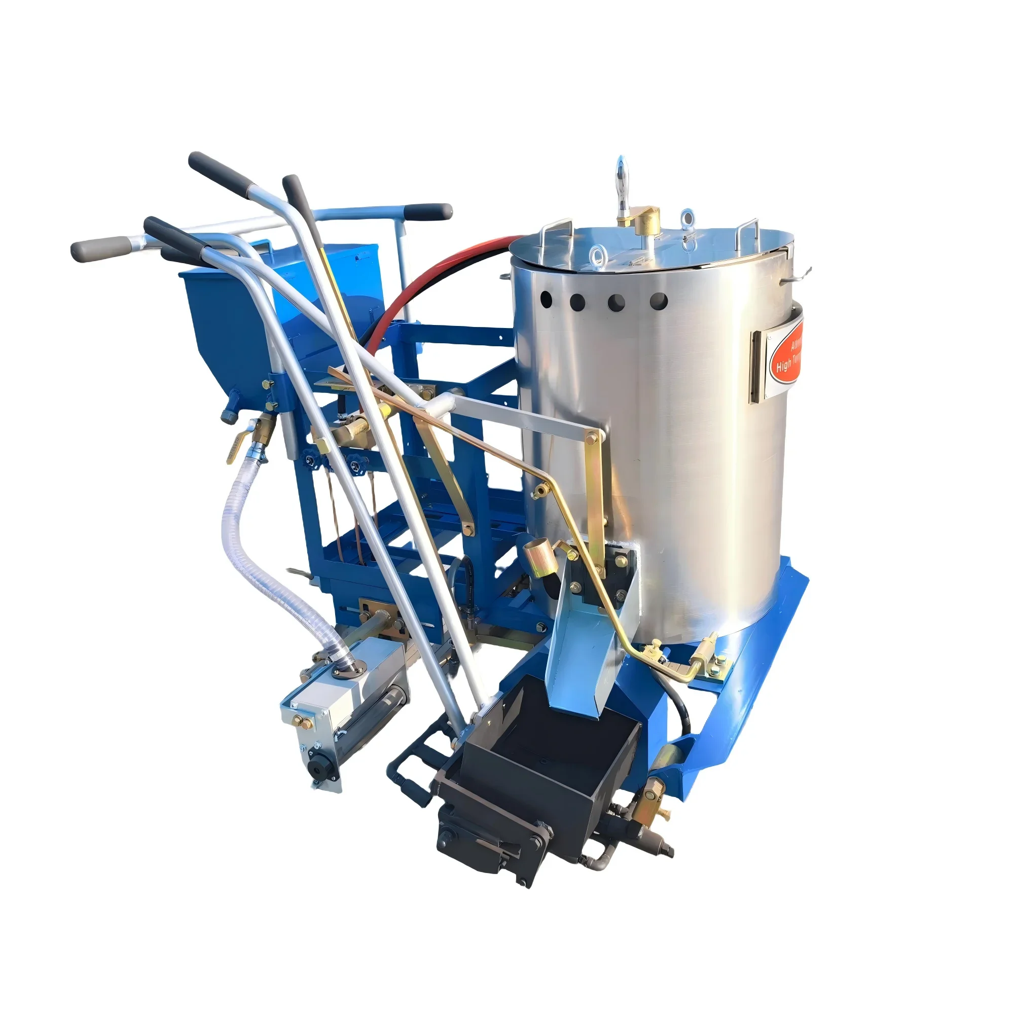 Thermoplastic Road Marking Machine Hand-Push Marking Equipment Road Line Painting Vehicle for Road Marking