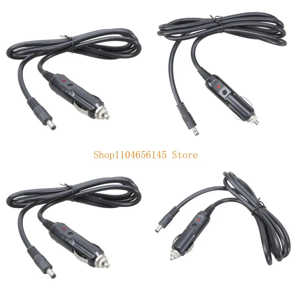 

5asd Automotive Cable for DC5.5x2.1mm Port with LED Power Light DC5521