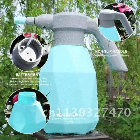 

Electric 2L Garden Sprayer Automatic Plant Watering Can Bottle Garden Sprayer Bottle Gardening Watering Can Nozzle Adjustable