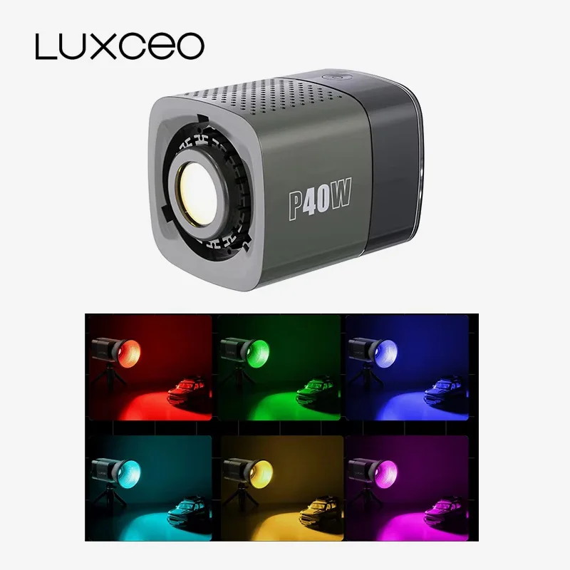 

LUXCEO P40W RGB Fill Light Photography Video Light 2500-6500K