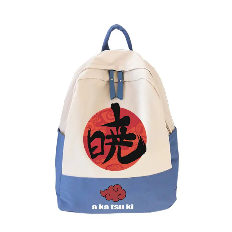 Xiao organized backpack Japanese creative two Yuan around the students canvas backpack campus Halloween costumes