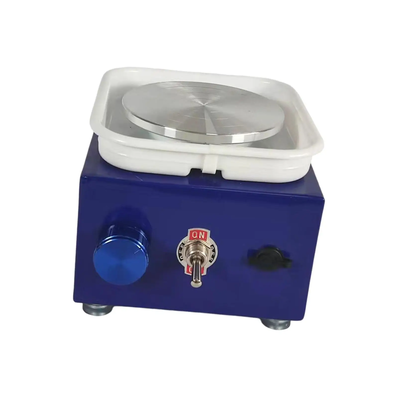 electric Pottery Wheel Turntable Clay Forming Detachable Washable Basin Trimming for Beginner Home Use