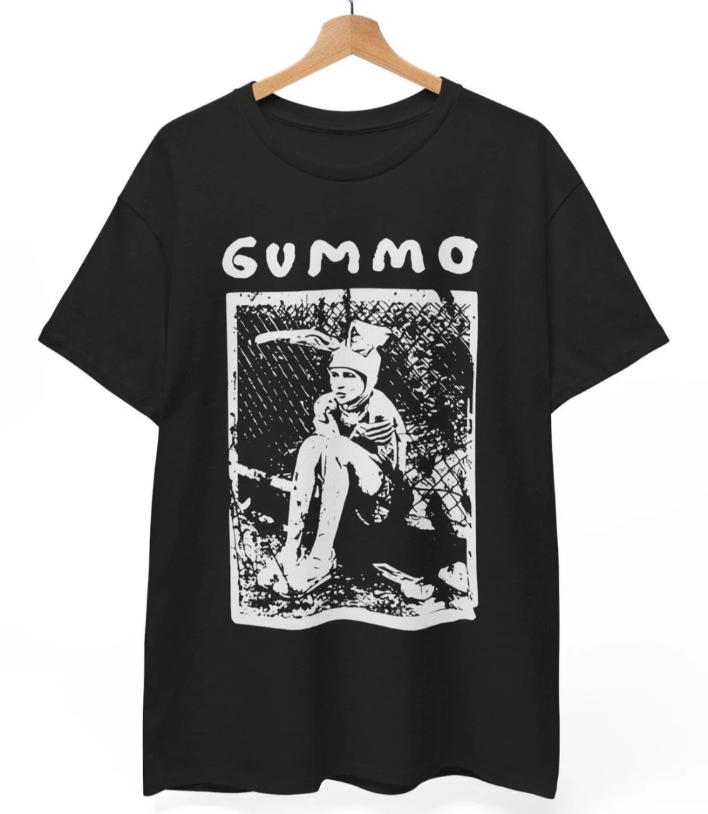 Gummo „Cat Killer“ T-Shirt: Harmony Colin Kult Gothic Horrorfilm Unisex Ganzjahres-Basisschicht-Streetwear-Oberteil aus reiner Baumwolle