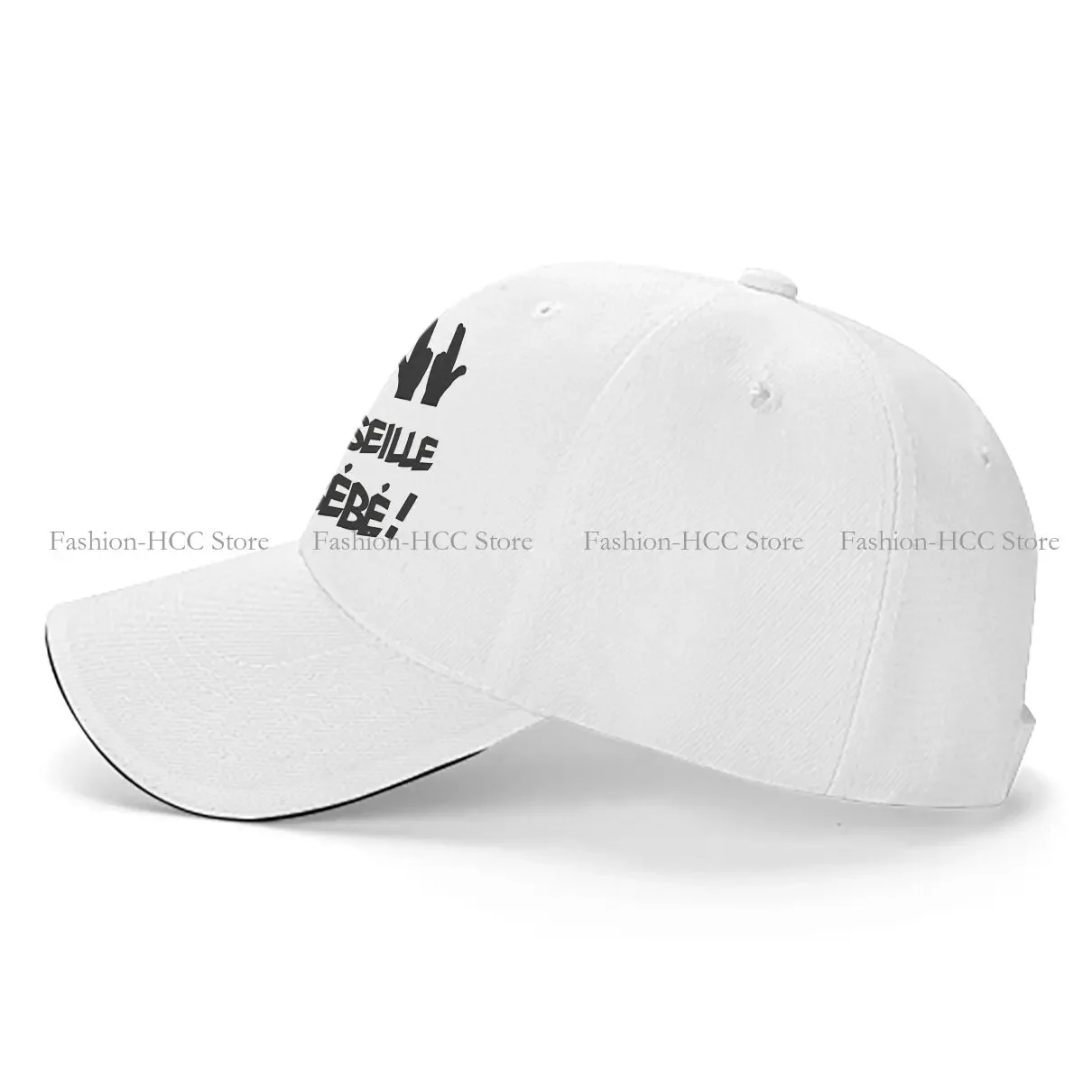 قبعة بيسبول رجالية مغسولة، إنه ليس العاصمة، إنه قبعات سائق شاحنة أطفال مرسيليا، قبعة أبي JUL