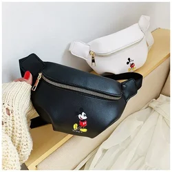 Disney Cartoon Mickey mouse Waist Bag children doll handbag New Women Bag Fashion Shoulder Messenger Bag