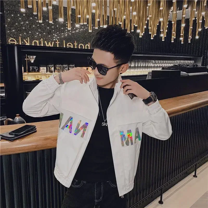 

Cargo Jacket for Men Slim Fit Trendy Man Coat New In Casual Korean Reviews Many Y2k Cheap Sale Fast Delvery Stylish Aesthetic