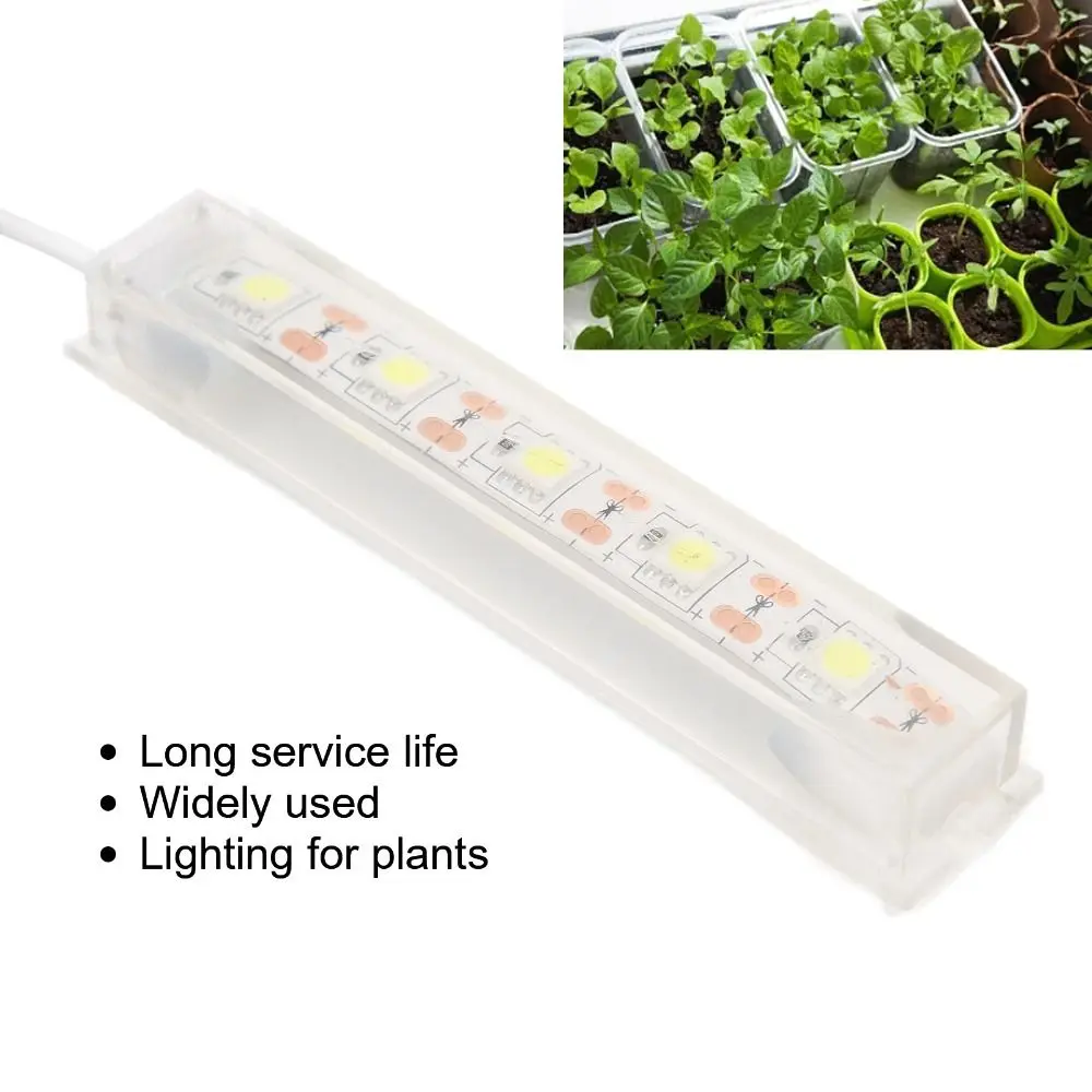 White Light Aquarium LED Light Small Size Soft LED Lighting USB Aquarium Light USB Powered Mini Aquarium Lamp Aquarium Plants