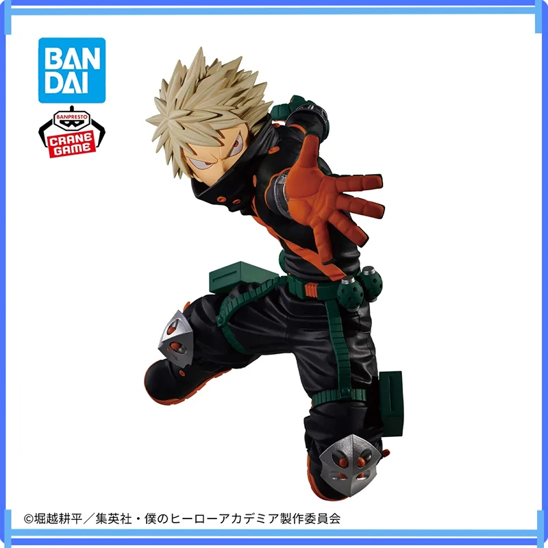 Banpresto-Figurine d'Action Originale de Dessin Animé Dx My foreAcademia Katsuki Bakugo, Modèle en Boîte, Jouets Cadeaux, en Stock