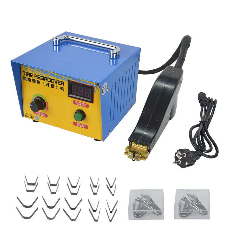 Adjustable Power Electric Tire Regroover Heavy Duty Tire Tread Cutting Grooving Equipment Tire Regroover