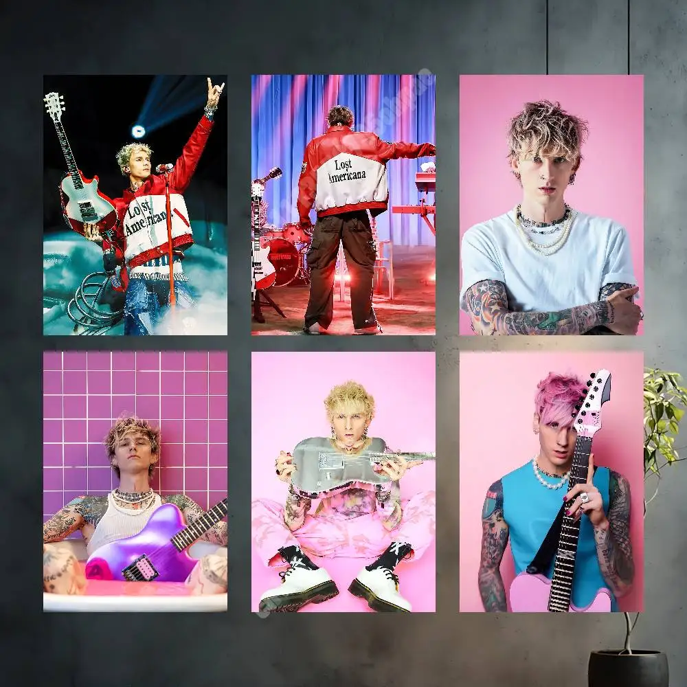 M-Machine Gun K-Kelly Tickets To My Downfall Aesthetic Poster HD Gallery Prints Home Wall Art Creative Gift