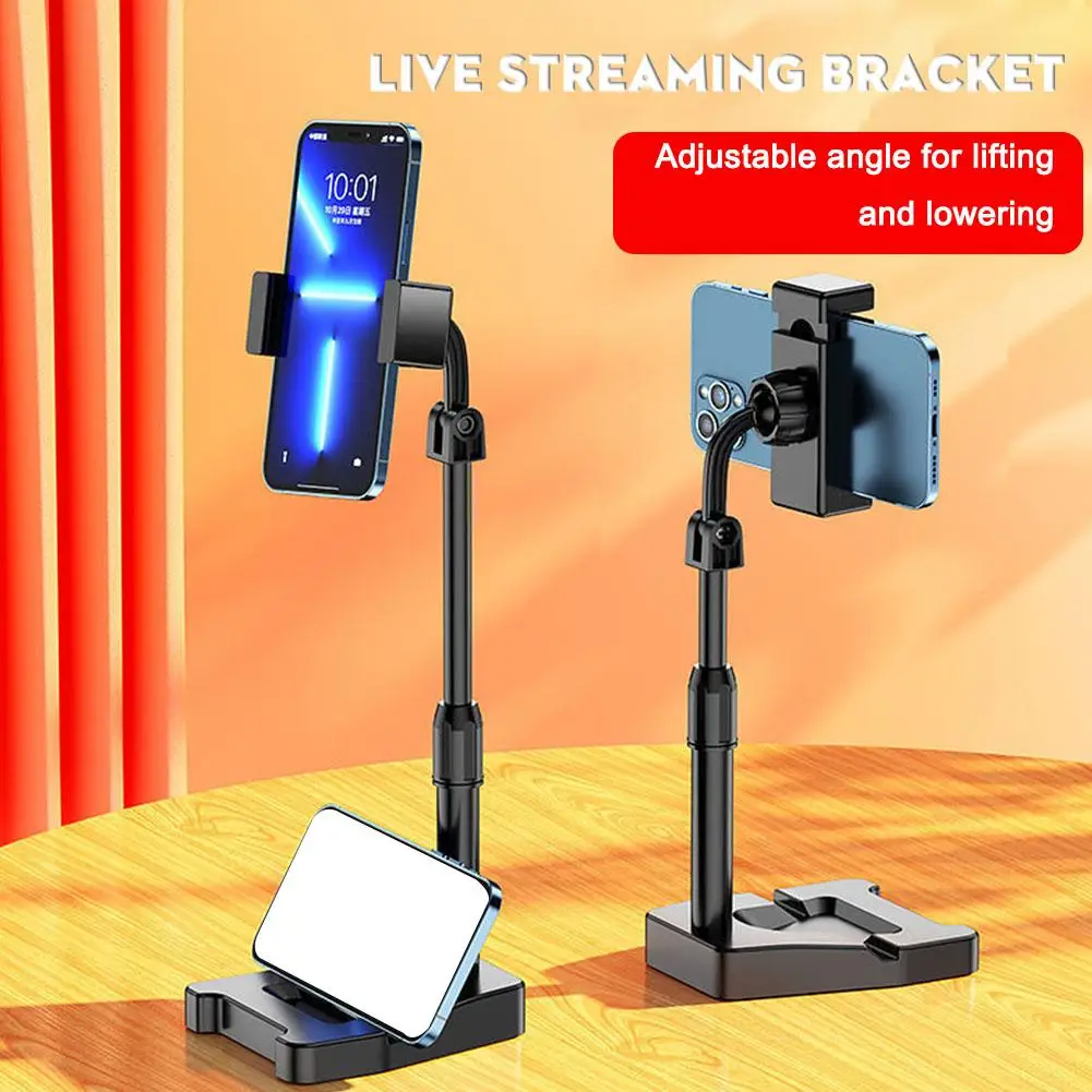 Mobile Phone And Tablet Holder Lazy Mobile Phone Tablet Overhead Class Online Students Stand Shooting Catch-up Live Video B9K0