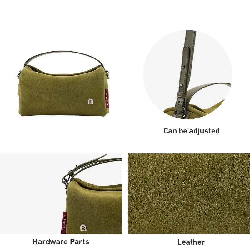 LA FESTIN Original 2025 New Handbag Women Shoulder Bag Fashion Designer Crossbody Bag Leather Bag Luxury Brand Bag