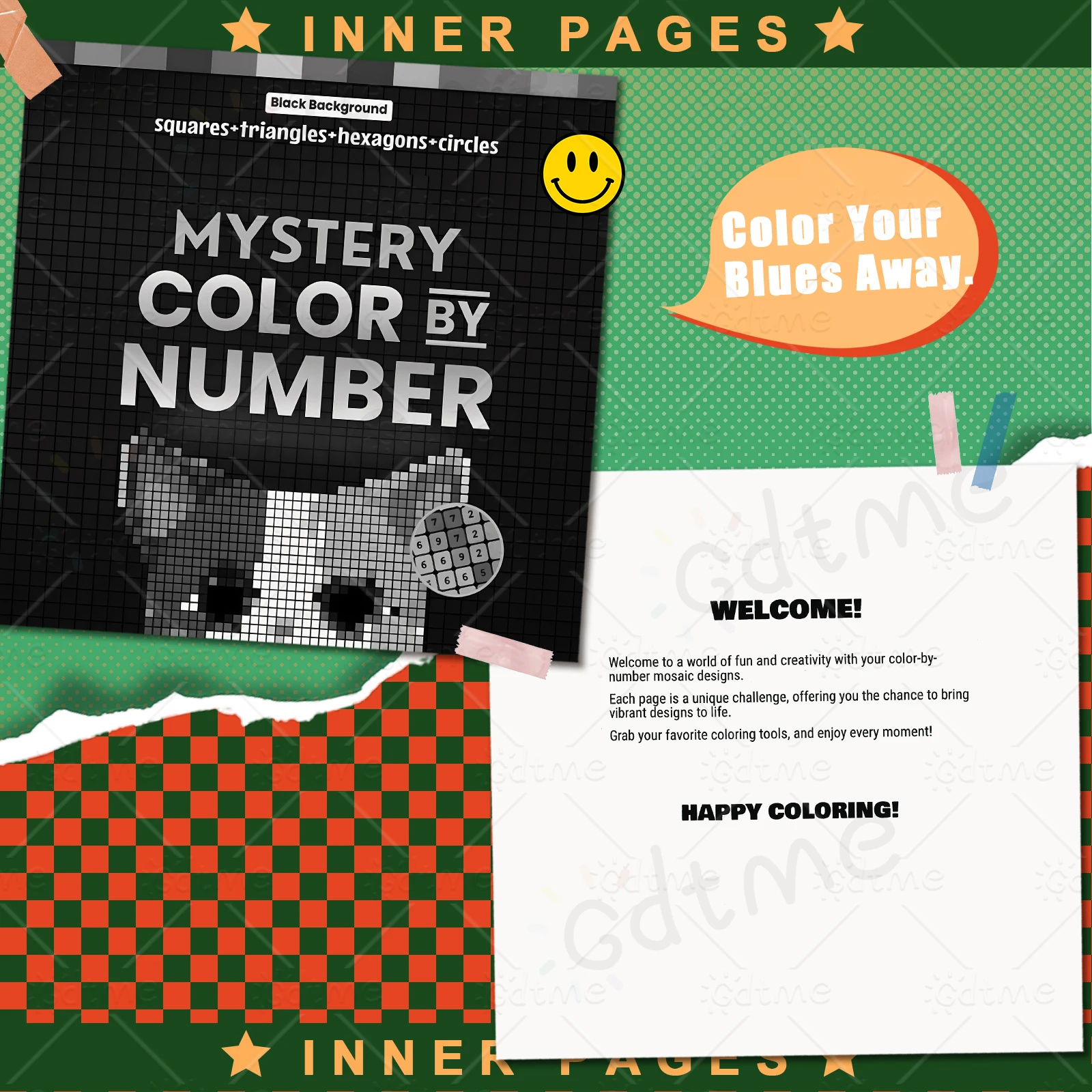 1pc Mystery Mosaics Pixel Anim - đánh giá và giá Photography Book