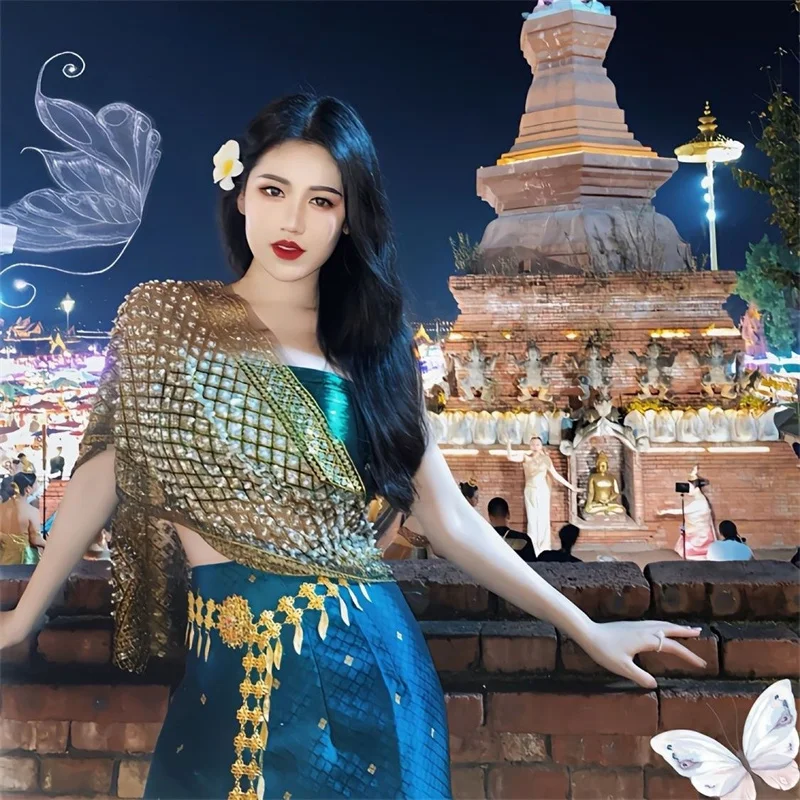 

Женский костюм в этническом и восточном стиле для косплея