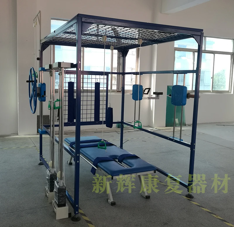 Special multi-functional trainer, eight-piece combination trainer, full body exercise with bed, upper and lower limb joint