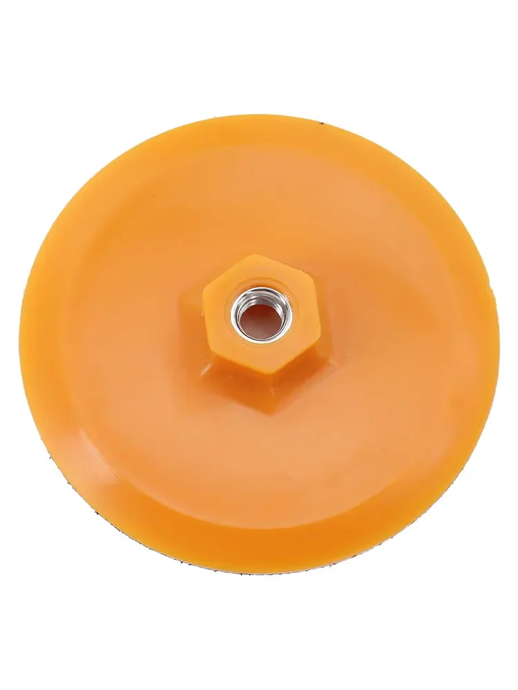 Other Features Polishing Pad Orange Package Content Polishing Pad Adhesive Disc Inch Mm Plastic Middle Soft Layer