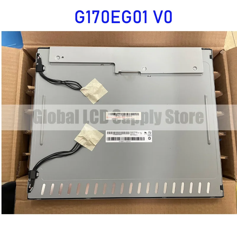 G170EG01 V0 17.0 Inch 1280*1024 Industrial LCD Display Screen Panel Original for Auo 30 Pins Brand New 100% Tested