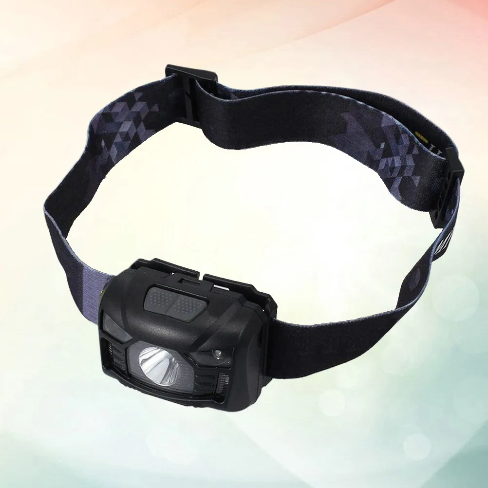 LED Rechargeable Headlamp Rotatable Super Bright USB Charging Torch for Outdoor Running Camping Hiking Walking Black