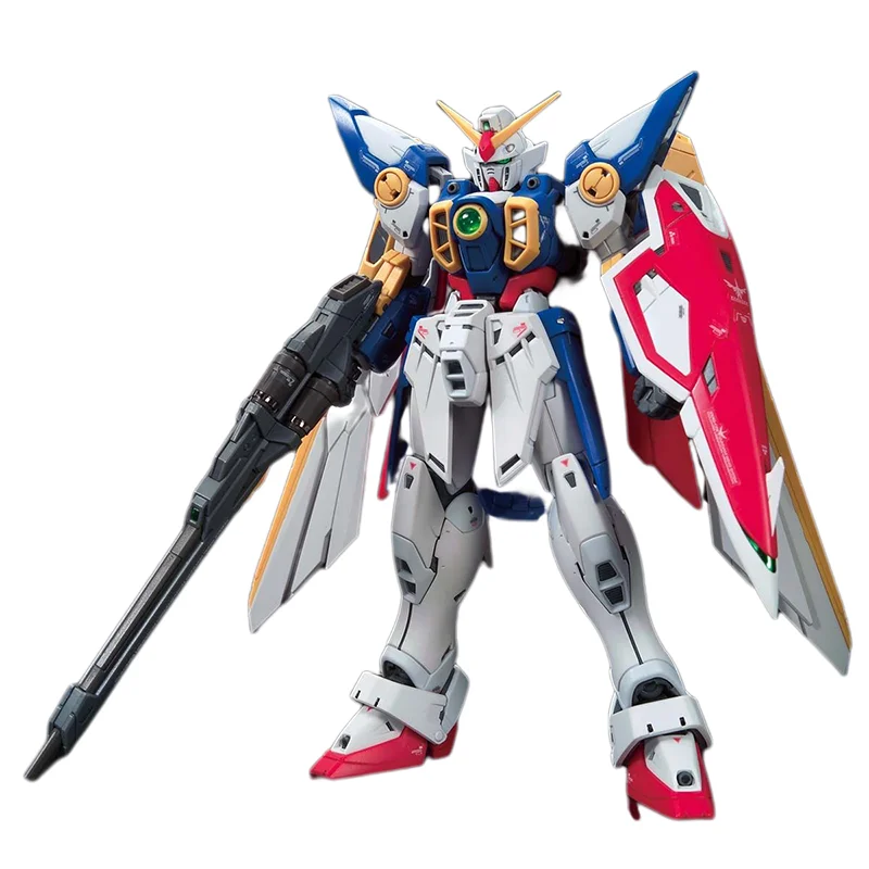 Bandai Anime oryginalne skrzydło GUNDAM EW RG 1/144 oryginalne zabawki modele montażowe figurki prezenty kolekcjonerskie ozdoby chłopięce dzieci