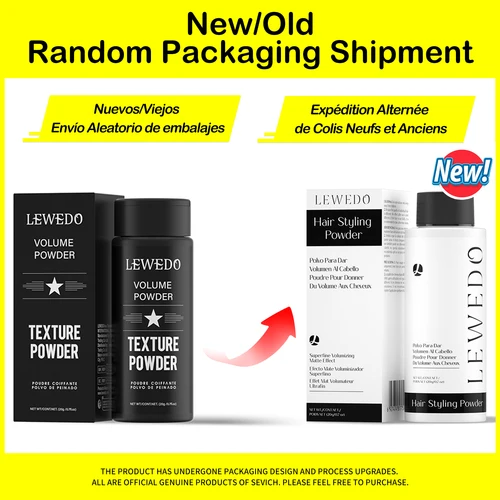 Imagen 2 del producto Polvo para peinar el cabello de volumen instantáneo, texturizador de cabello esponjoso con Control de aceite para hombres y mujeres, polvo esponjoso para cabello de larga duración, 1-50 Uds.