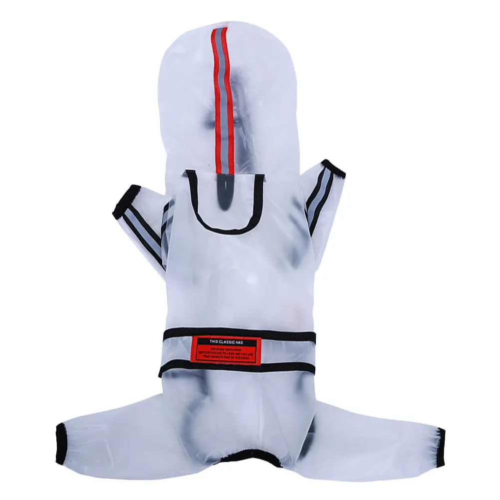 

Dog Raincoat Waterproof Jacket Pet Poncho Dogs with Legs Big Clothes Adjustable Doggie Raincoats for Large