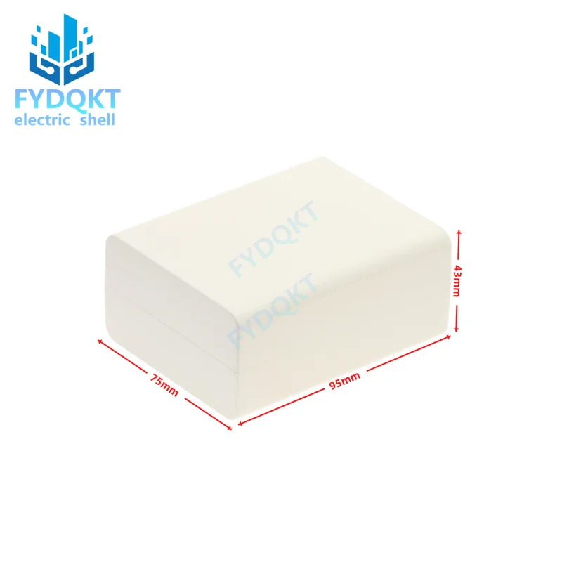 1 Stuks 95X75X43Mm Abs Plastic Behuizing Elektronische Instrument Aansluitdozen Power Module Behuizing Printplaat Montagedoos
