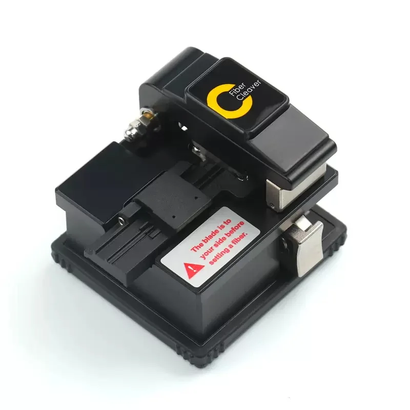 

Classic Model Precision Fiber Optic Cleaver for Single Fiber Cable, Handheld Optical Fiber Cleaver, 16 Position Blades