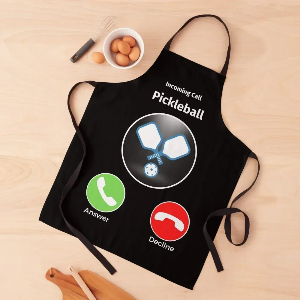 Pickleball Is Calling Funny Apron carpenter Kitchen Chef Kitchens Woman Professional Barber Apron