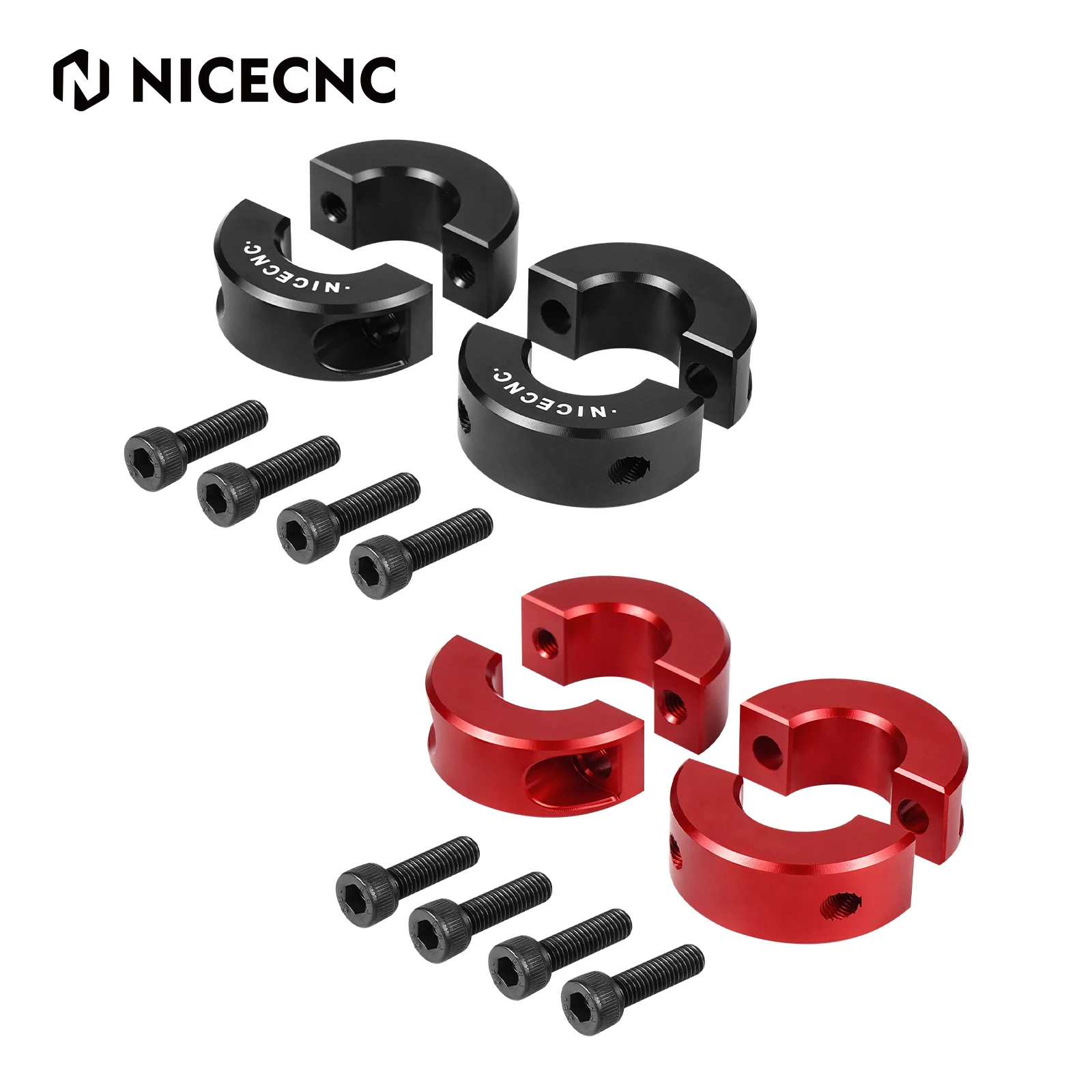 NICECNC Klemmringe für die vordere Stabilisatorstange für Can Am Maverick X3 R 4x4 DPS Turbo 2017-2021. Befestigt den Klemmring. UTV-Zubehör. – Detail 9