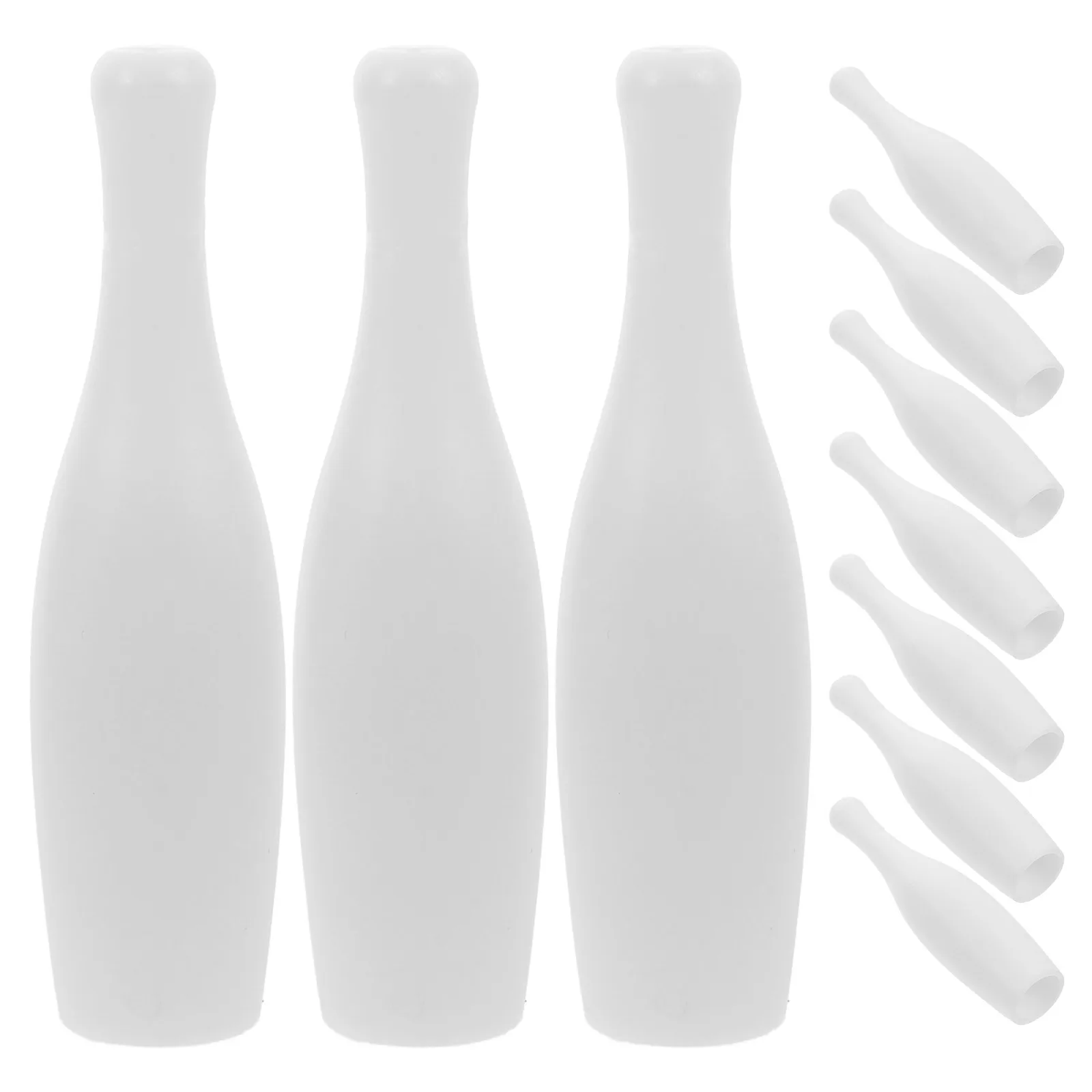 20 Pcs 미니 볼링 공 테이블 공 장난감 게임 교체 엉덩이 책상 교체 탁상용 작은 데스크탑