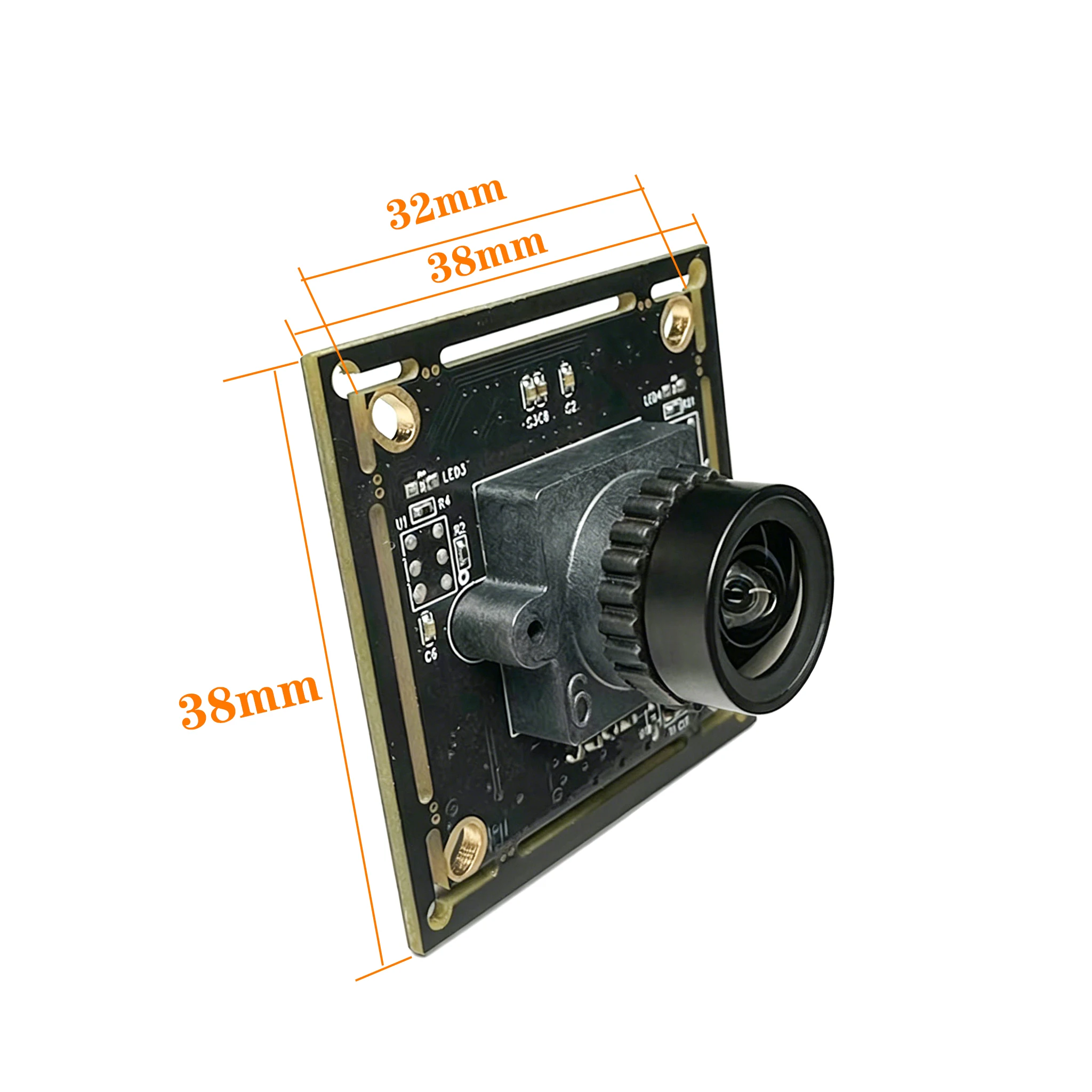 HD 4K CMOS IMX415 100 Degree USB 2.0 Camera Module 30FPS 3840*2160  MJPEG YUY2 PCBA USB Webcam