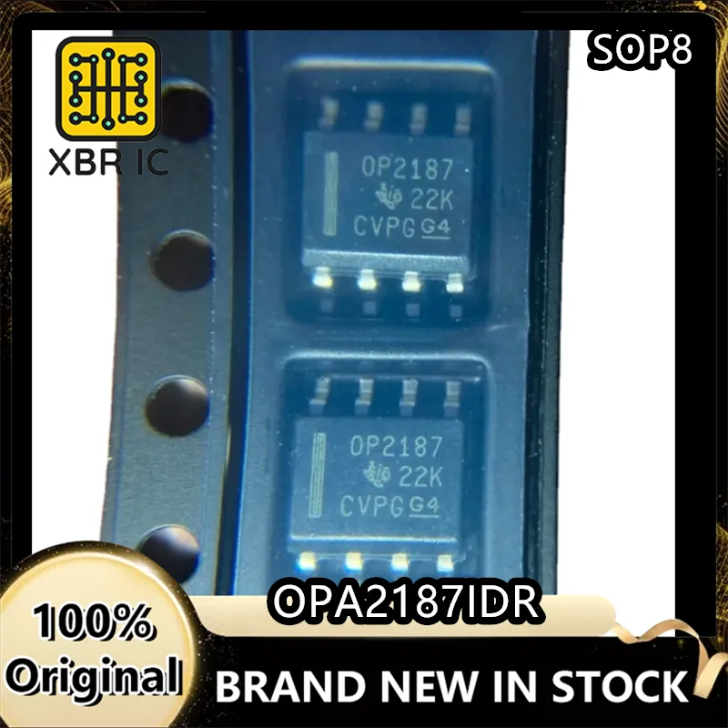 

(10/30 pieces) OPA2187IDR silk screen OP2187 patch SOP-8 operational amplifier chip brand new original spot quality assurance