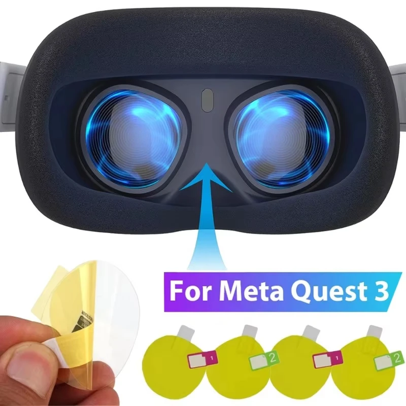 【RELAXATION】For Quest 3 Lens Protector VR Film Cover Scratch Resistant VR Headset Quest 3 Accessories
