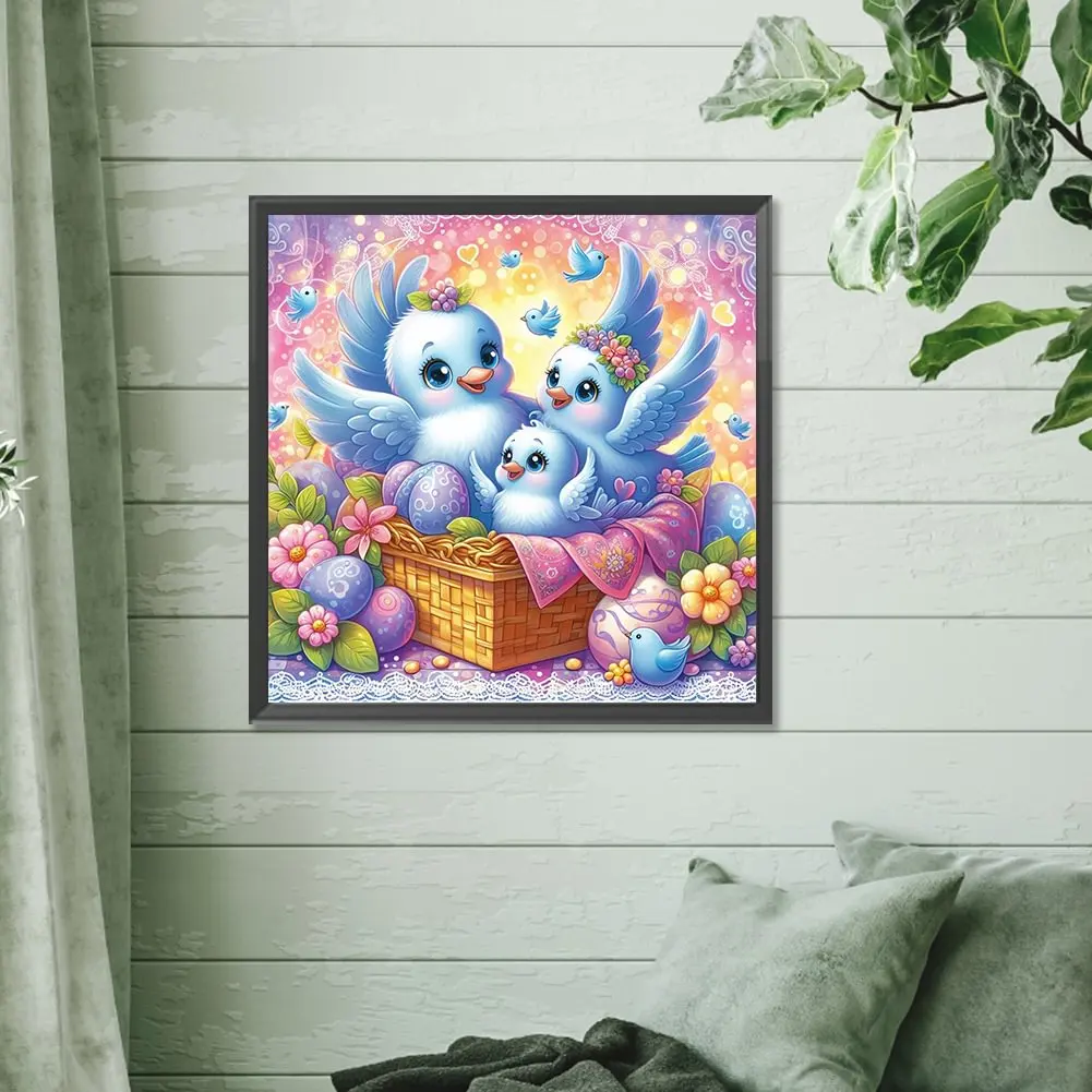 Diamond Painting Family Christmas Father Full Fairy Dust Diamond Art Crystal Resin Mosaic Painting Kit AB Drill Cross Stitch Set view 4