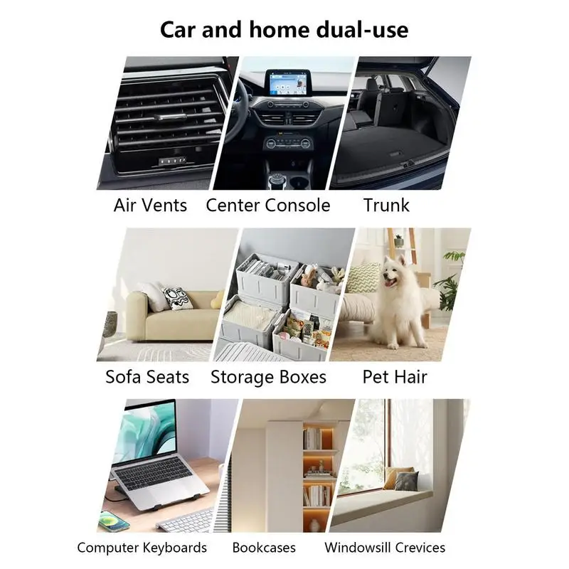 8000Pa Wireless Car Vacuum Cleaner Cordless Handheld Auto Vacuum Home & Car Dual Use Mini Vacuum Cleaner With Built-in Battrery