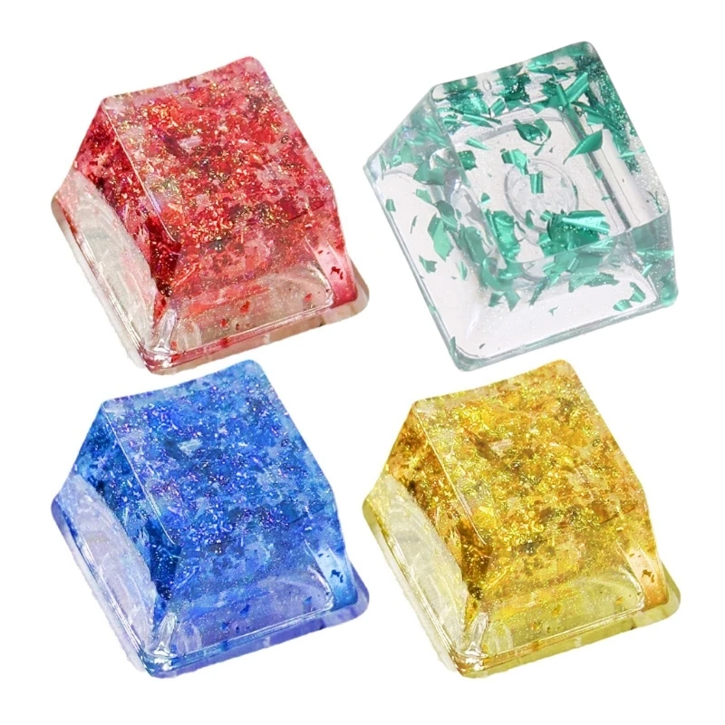 Colorful Resin Mechanical Keyboards Keycap OEM Translucently Keycap