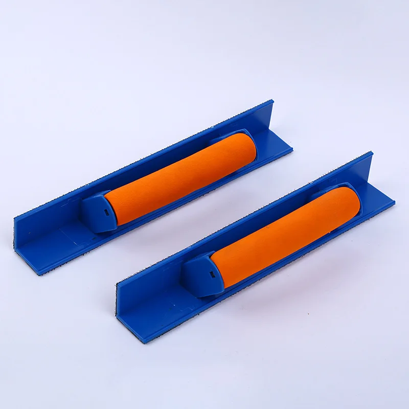 Professional Sandpaper Frame Holder Plastic Self-adhesive Female Sander Stand for Woodworking Grinding Polishing Abrasive Tools