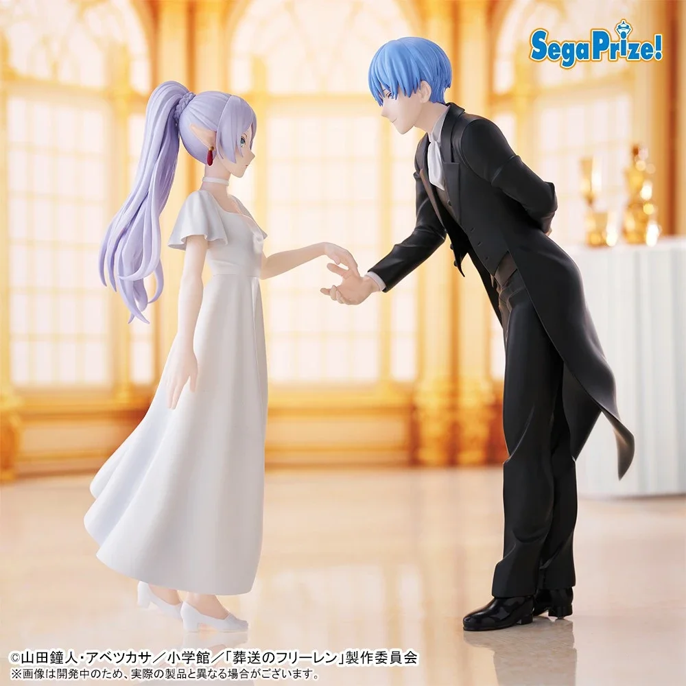 SEGA Original Luminasta Frieren:Beyond Journey's End Himmel Frieren Wedding Dress Anime Figure Toys Action Figurine Collectible