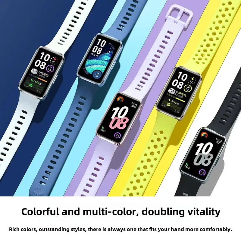 2025 New Original Huawei Band 10 Smartwatch,Compatible with IOS & Android,Sleep Tracking,Health Monitor,14 Days Battery Life,