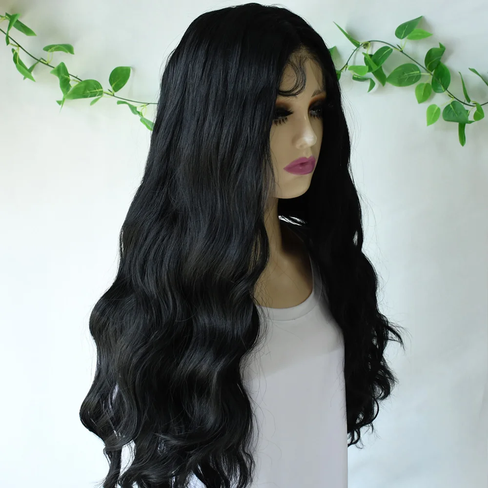 Объемная волна 13x4 Hd Прозрачные парики фронта шнурка Синтетический парик Бразильский 30 40-дюймовый объемный волнистый парик фронтальной части шнурка для женщин