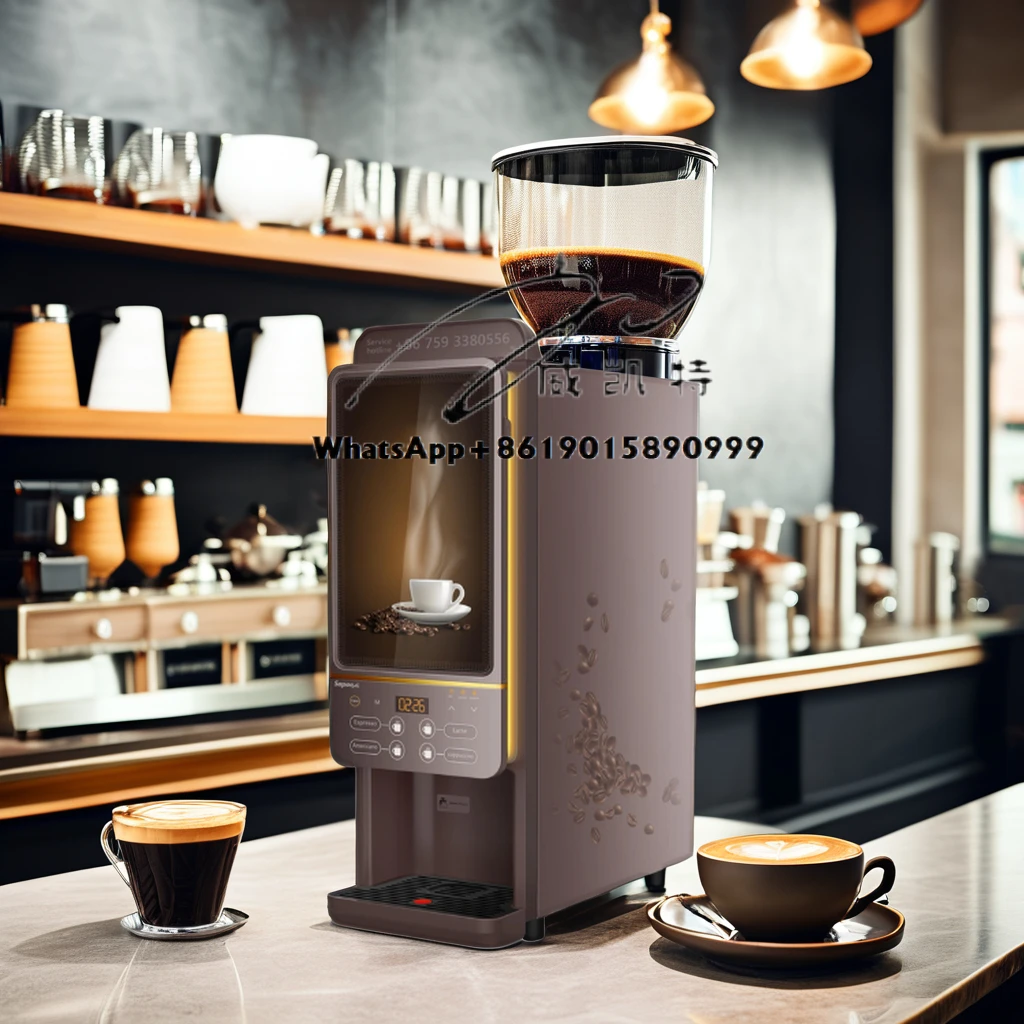 

Small Coffee Machine 4 Kinds Hot Drinks Coffee Machine Factory Supply Mini Commercial Coffee Machine for Restaurant Mall