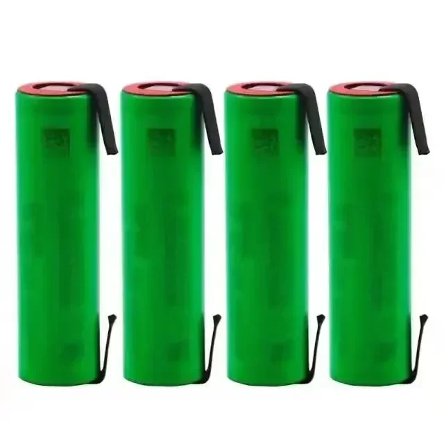 2023 VTC6 3.7V 3000mAh 18650 Li-ion Battery 30A Discharge for US18650 VTC6 Tools e-cigarette batteries+DIY Nickel sheets