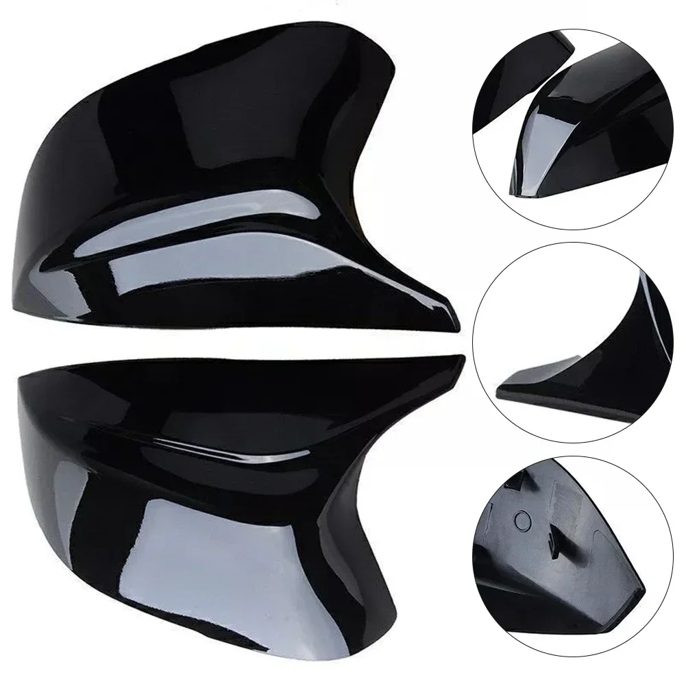 ABS Black Cap Wing Mirror Cover for Infiniti For Qx30 For Q50 Q60 Q70 Auto Accessory for Enhanced Vehicle Aesthetics