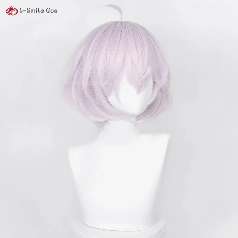 111 www أنيمي شعر مستعار تأثيري 30 سنتيمتر وردي فاتح سنجو كاواراجي أكاشي مقاومة للحرارة الاصطناعية الشعر باروكات الحفلات + ث