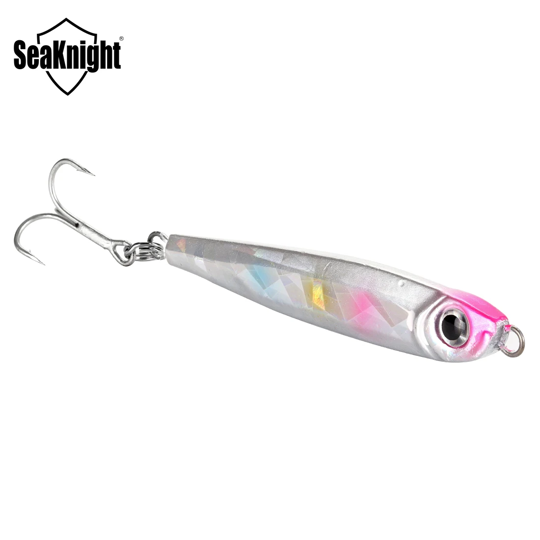 SeaKnight SK302 Jig 21g 28g 30g 40g 1PC Spoon Metal Fishing Lure Artificial Bait 3D Eyes Ocean Lures Pesca Fishing Tackle