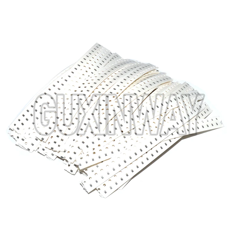 SMD 0603 0805 1500 unids/set resistencias juego surtido (60 valores X 25 uds) 0R-10M Ohm 1% Kit de resistencia de chip de película de alta precisión