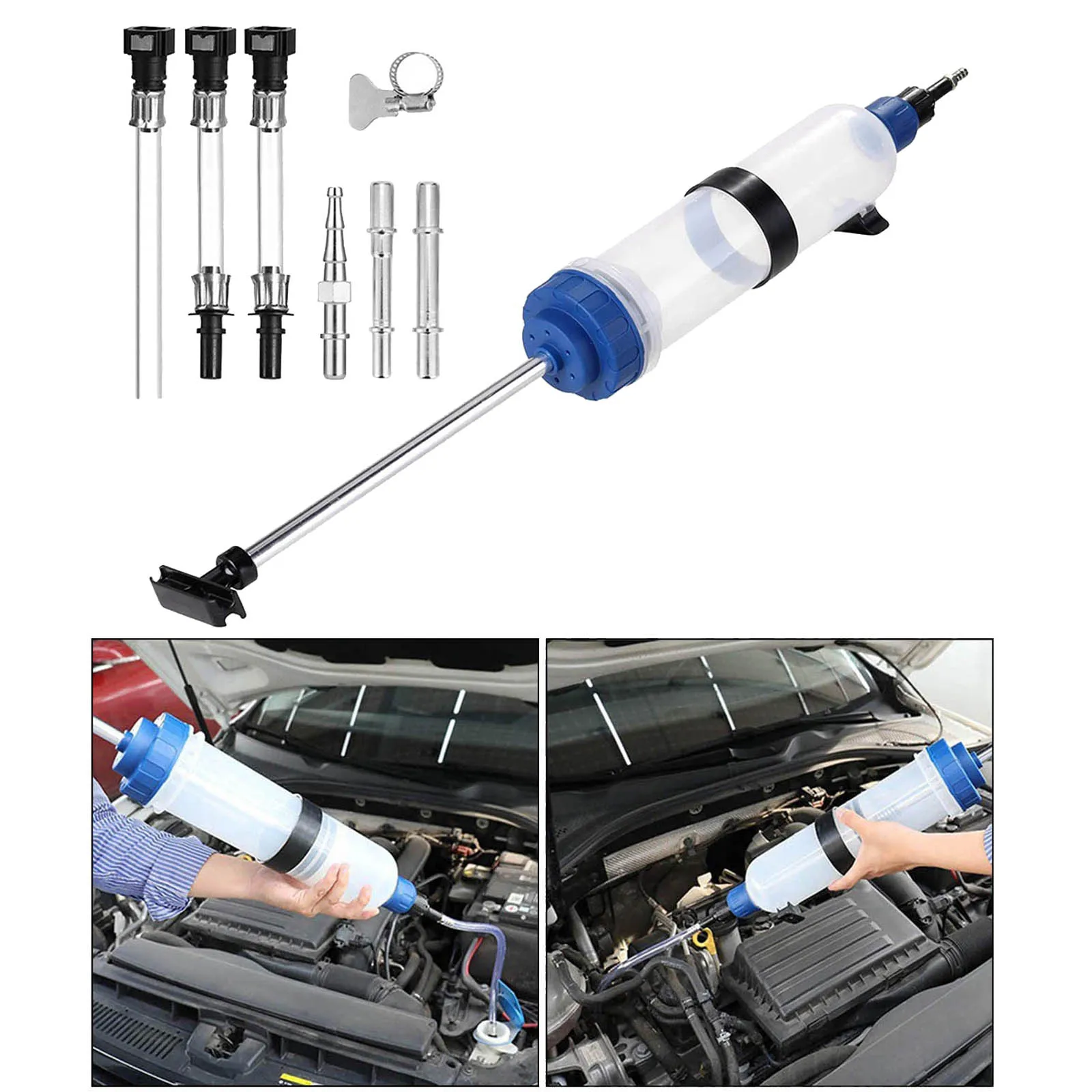 

1500CC Fluid Oil Extractor Filling Bottle Automotive Car Fuel Pump Extractor