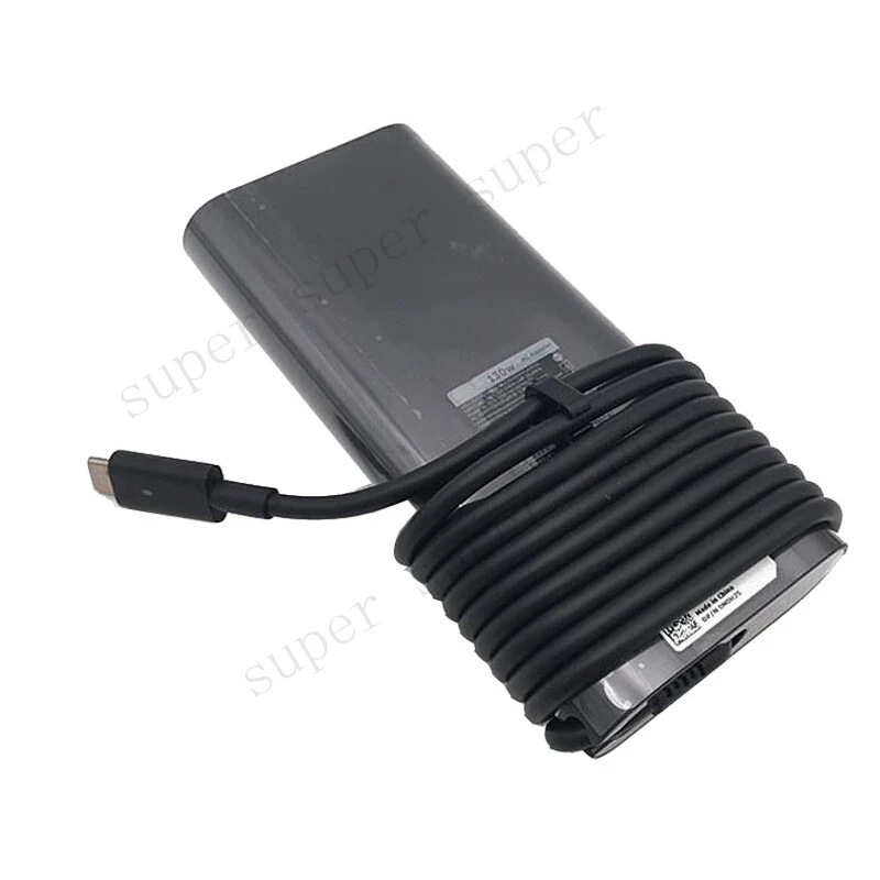 S+   20V 6.5A 130W Type-C AC Adapter Charger For Dell Alienware x14 R2 Gaming Laptop view 2