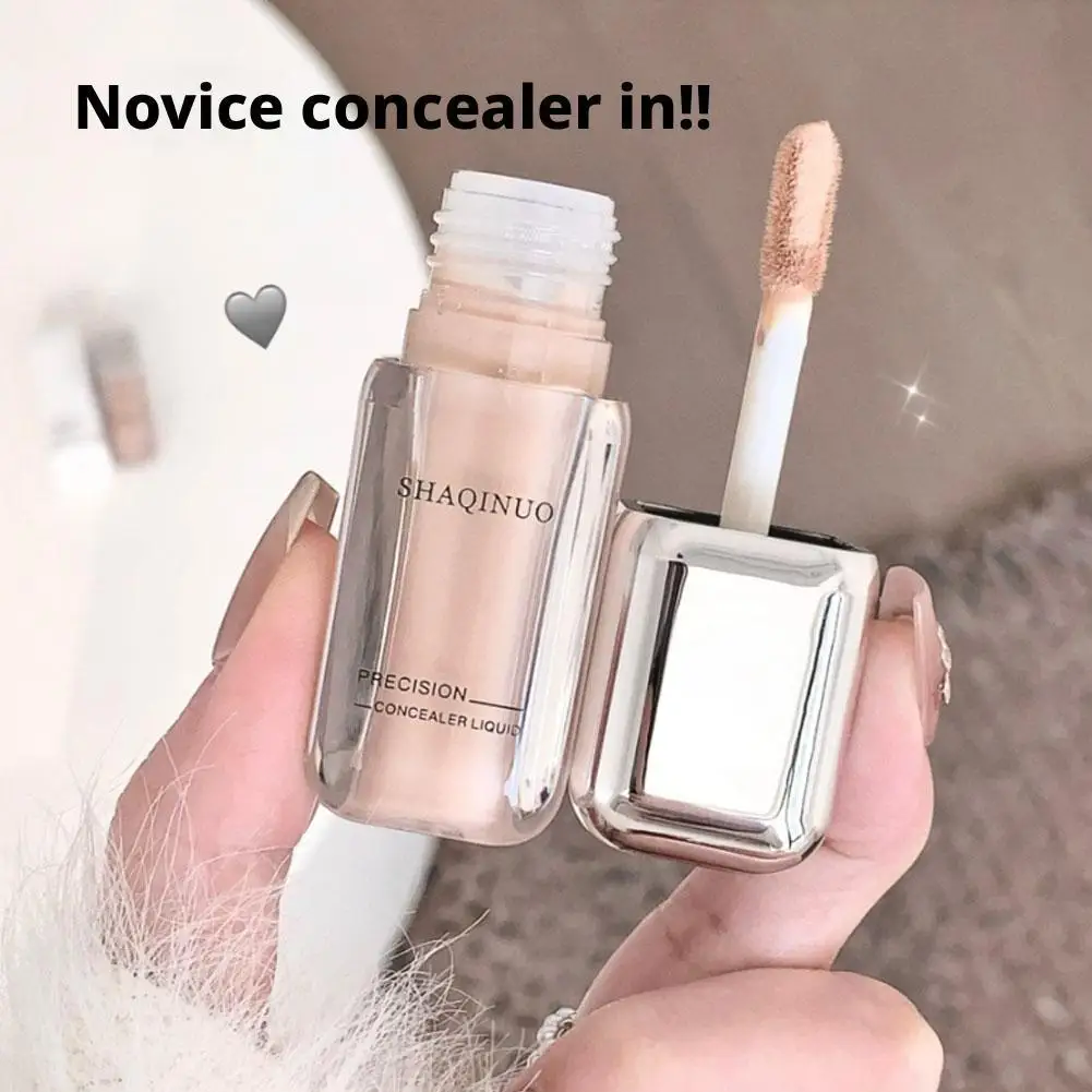 3 Color Concealer Liquid Hydrating Light Brightening Concealer Lasting Non-Removal Foundation Concealer Acne Marks Spots Dark